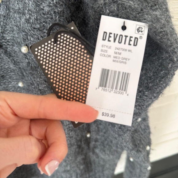 NWT! Devoted Pearl Knit Sweater | Size M | - Picture 5 of 7